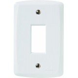 Placa para 1 módulo vertical 4x2 Tramontina Lux2